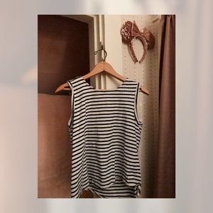 B&W Striped Tank // M